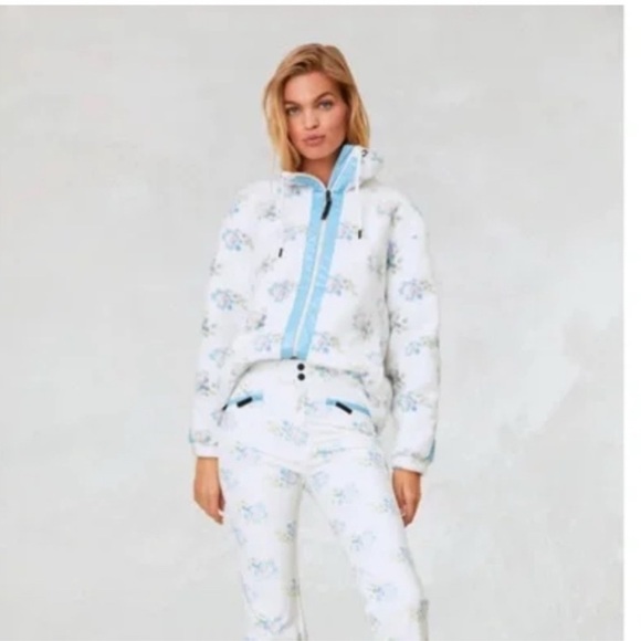 ⌛️expiring⌛️NWT BOGNER X LOVE SHACK FANCY Ninetta Midlayer Jacket - S - Picture 3 of 6